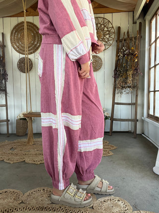 The Jet Glam Joggers - PINK