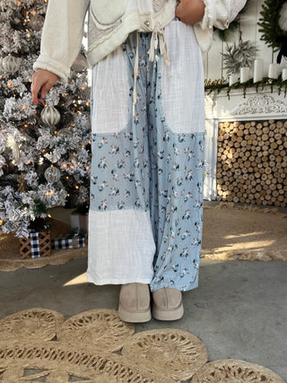 The Life Is Golden Floral Pants