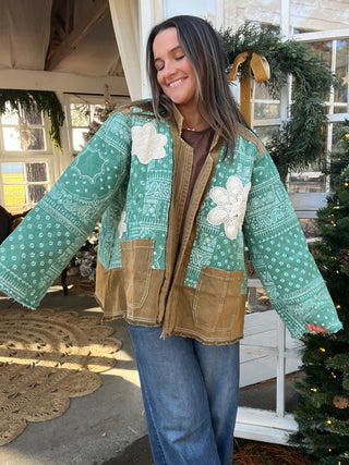 Jade Bandana Jacket