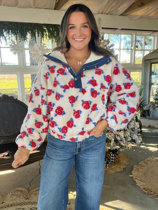 The Floral Cottage Sherpa