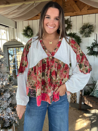 The Selena Floral Top