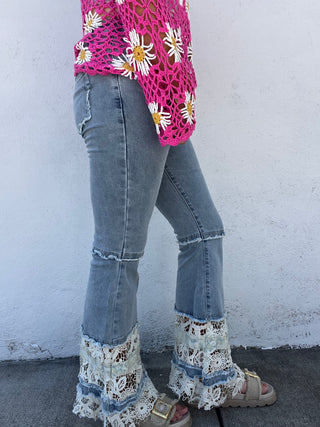 The Groovy Denim Flares