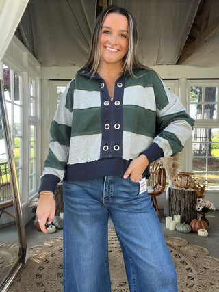 The Oxford Pines Pullover - NAVY