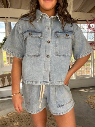 90s Coastal Girl Top