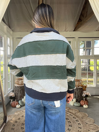 The Oxford Pines Pullover - NAVY
