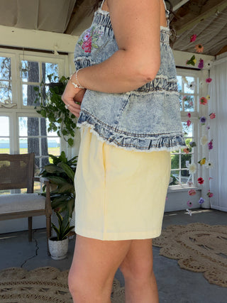Pinstripe Mermaid Shorts (ALL COLORS)