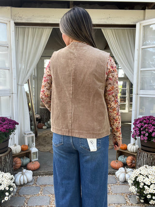 The Maple Nut Corduroy Vest