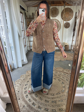 The Maple Nut Corduroy Vest