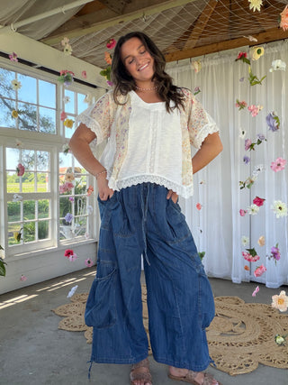 The Mermaid By The Sea Denim Pants