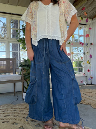 The Mermaid By The Sea Denim Pants