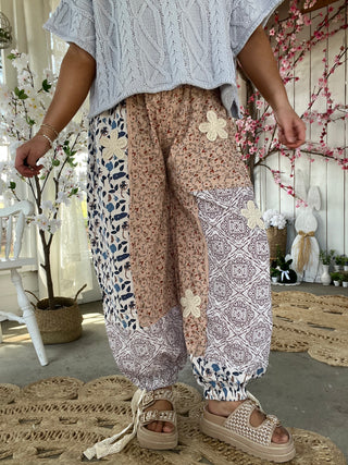 Perfect Picnic Joggers - BLUE