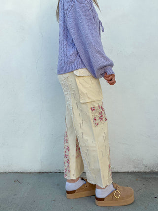 Ivory Garden Pants