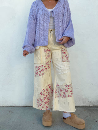Ivory Garden Pants