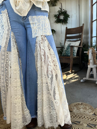 The Cali Girl Lace Jeans