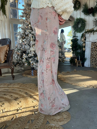 Winter Whimsy Flare Jeans