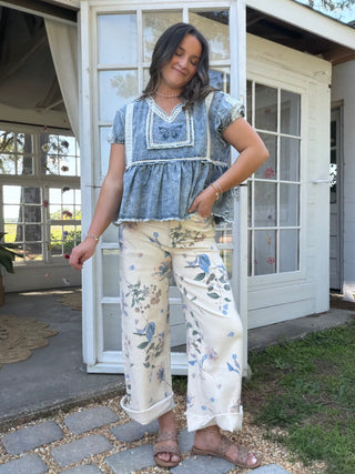 Floral Cruise Pants