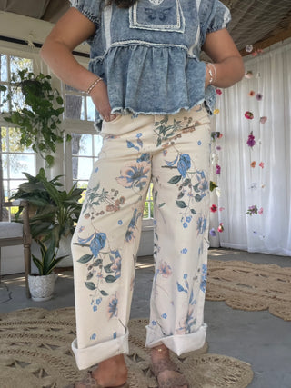 Floral Cruise Pants