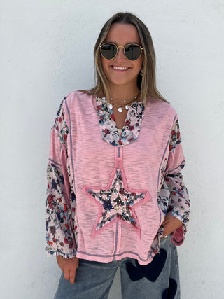 Starflower Top - PINK