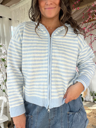 The Coco Cove Zip - BLUE