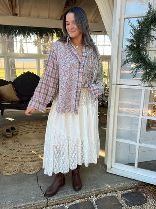 The Dew Morning Lace Skirt