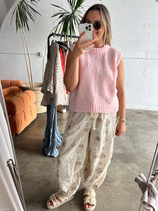 Sugarblush Sweater Vest