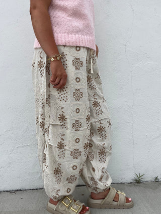 The Mosaics Embroidered Pants