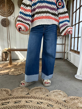 The Marcy Tummy Control Risen Jeans