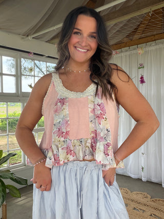 The Ocean Treasures Tank - PINK