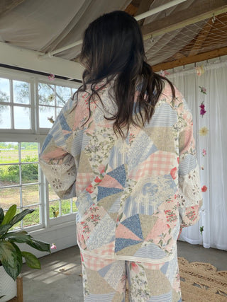 The Vintage Vacay Top  - CREAM