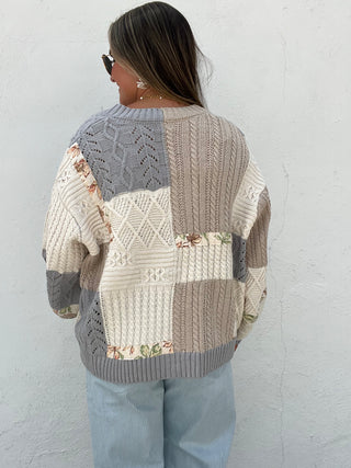 Cottage Cable Knit Cardigan