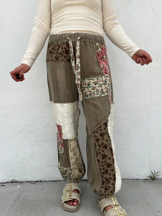 The Evergreen Floral Pants