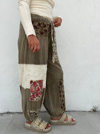 The Evergreen Floral Pants