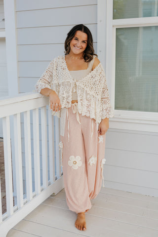 The Calm Current Joggers - PINK