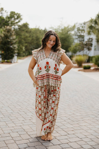 The Poppy Floral Pants