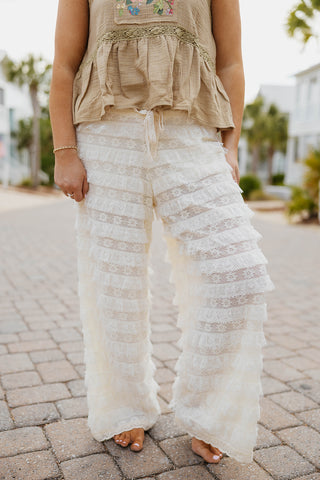 The Coconut Coast Lace Pants