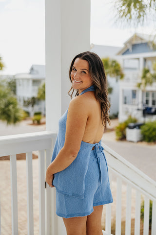 The Ocean Mist Halter Set