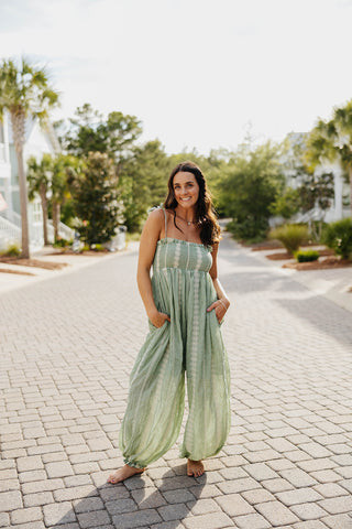 The Sunset Cove Jumper - GREEN