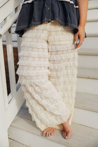 The Coconut Coast Lace Pants