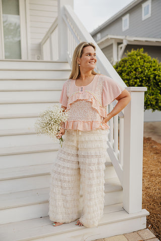 The Coconut Coast Lace Pants
