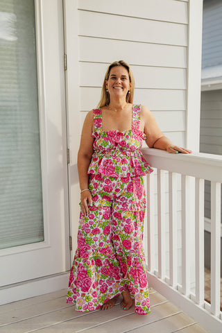 The Tidal Bloom Wide Leg Pants