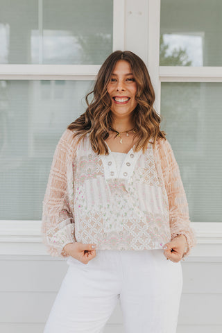 The Amora Lace Top - PINK PREORDER 3/27