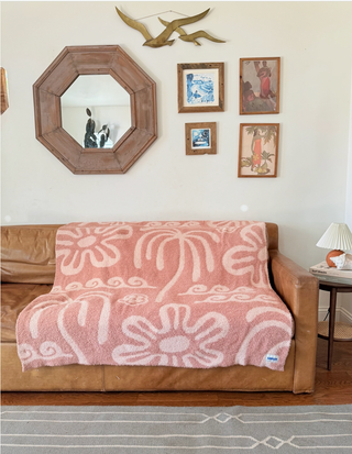 The Coastal Life Blanket - BLUSH