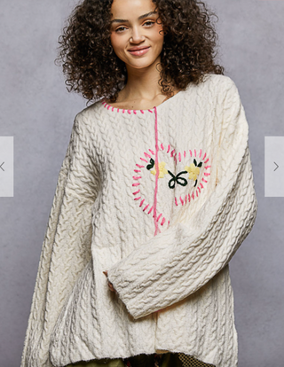 The Cozy Heart Knit Sweater
