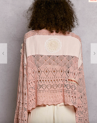 The Nova Patch Top - PINK