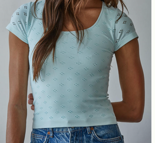 Everyday Eyelet Top