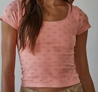Everyday Eyelet Top