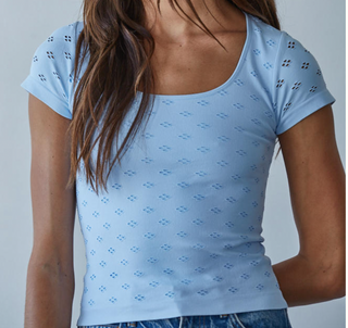 Everyday Eyelet Top