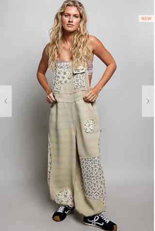The Barefoot Bloom Floral Overalls