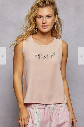 Pretty Petals Tank (ALL COLORS)