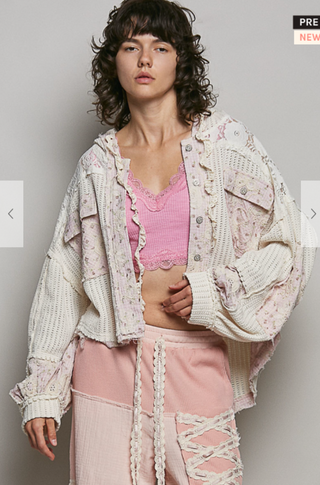 Take Me To The Garden Shacket - PINK